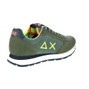 Zapatillas Sun68 AX zapatos Hombre modelo Tom Fluo Verde Cordón