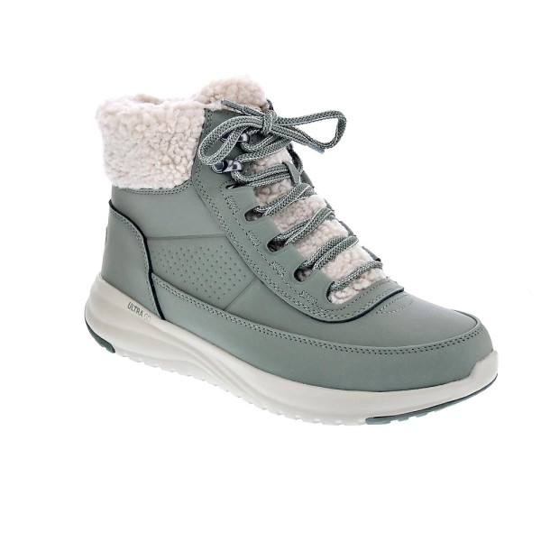 Botines Skechers zapatos Mujer modelo On The Go Verde 