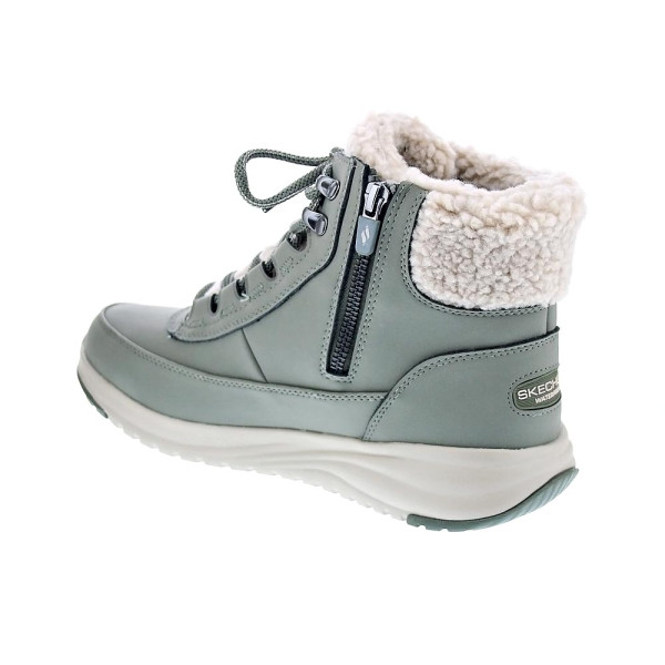 Botines Skechers zapatos Mujer modelo On The Go Verde 