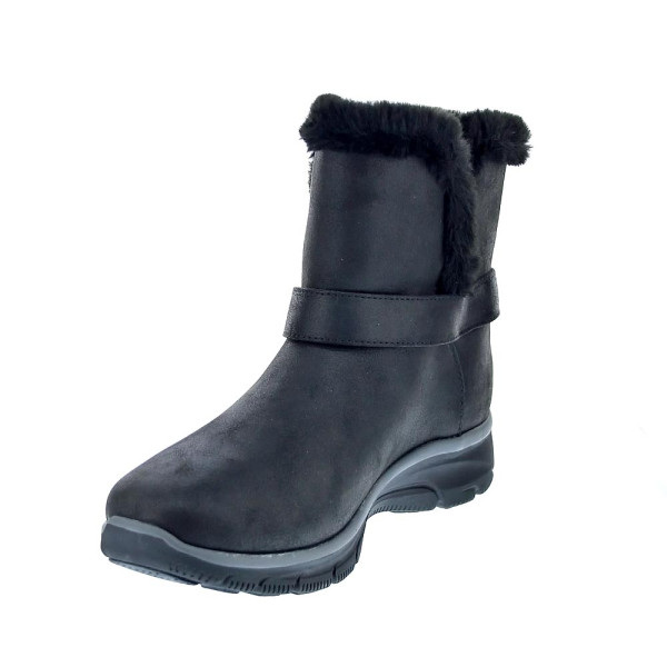 Botines Skechers zapatos Mujer modelo Slipins Easy Going Negro 