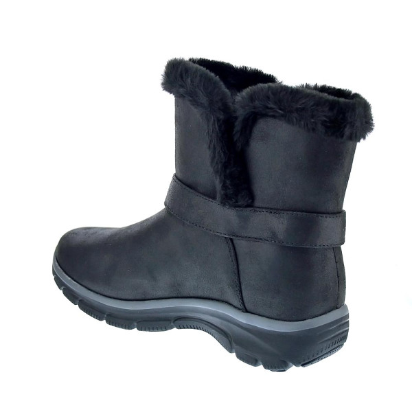 Botines Skechers zapatos Mujer modelo Slipins Easy Going Negro 