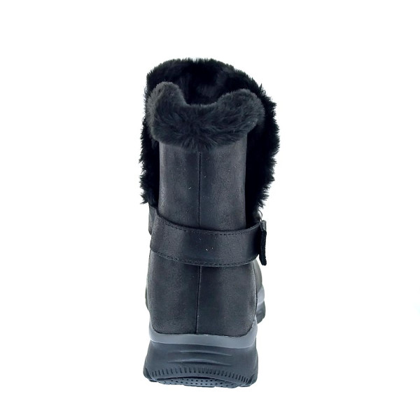 Botines Skechers zapatos Mujer modelo Slipins Easy Going Negro 