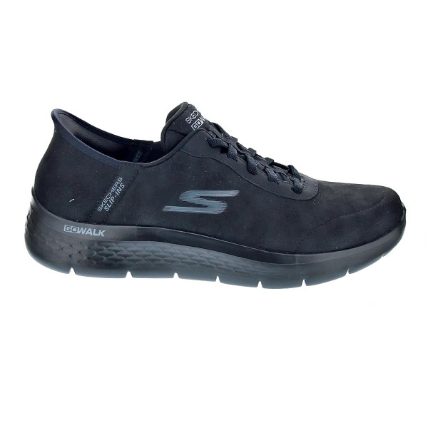 Zapatillas Skechers zapatos Hombre modelo Slipins Go Walk Negro 