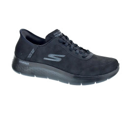 Zapatillas Skechers zapatos Hombre modelo Slipins Go Walk Negro  2