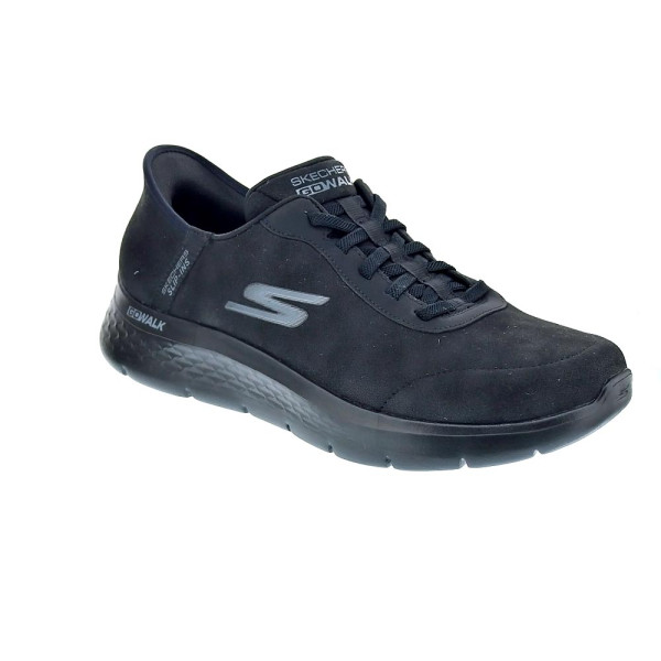 Zapatillas Skechers zapatos Hombre modelo Slipins Go Walk Negro 