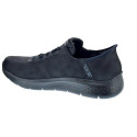 Zapatillas Skechers zapatos Hombre modelo Slipins Go Walk Negro 