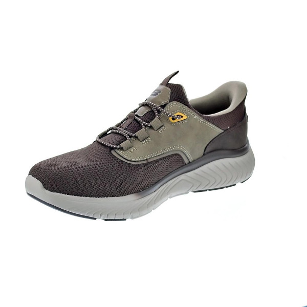 Zapatillas Skechers zapatos Hombre modelo Slipins Arch Fit Crosser Marrón 