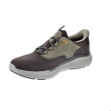 Zapatillas Skechers zapatos Hombre modelo Slipins Arch Fit Crosser Marrón 