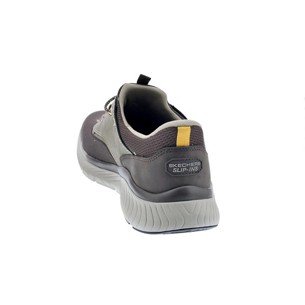 Zapatillas Skechers zapatos Hombre modelo Slipins Arch Fit Crosser Marrón 