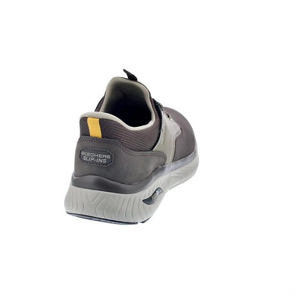 Zapatillas Skechers zapatos Hombre modelo Slipins Arch Fit Crosser Marrón 