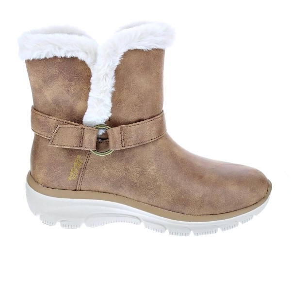 Botines Skechers zapatos Mujer modelo Slipins Easy Going Marrón 