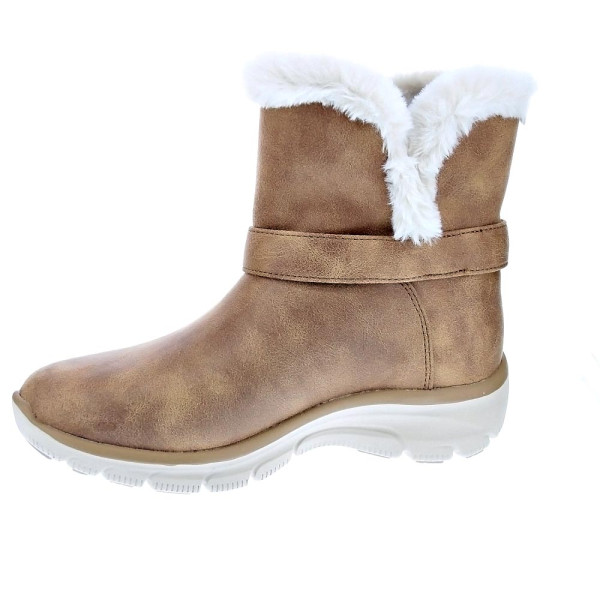 Botines Skechers zapatos Mujer modelo Slipins Easy Going Marrón 