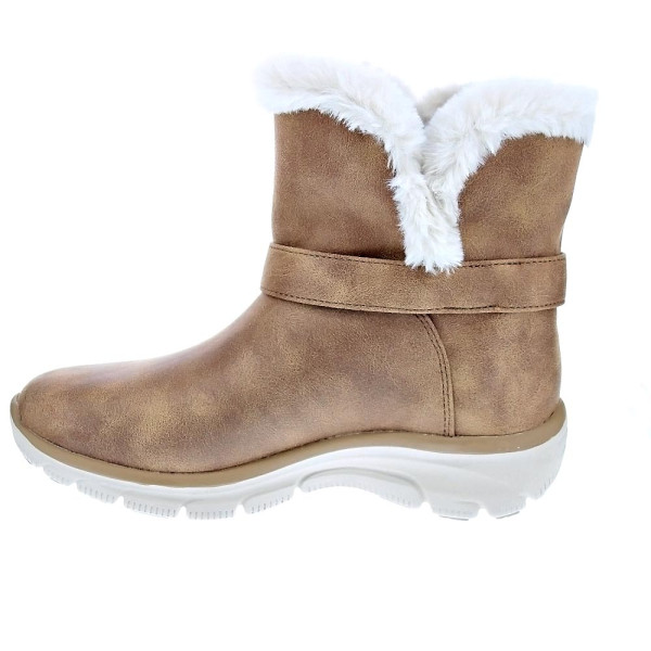 Botines Skechers zapatos Mujer modelo Slipins Easy Going Marrón 