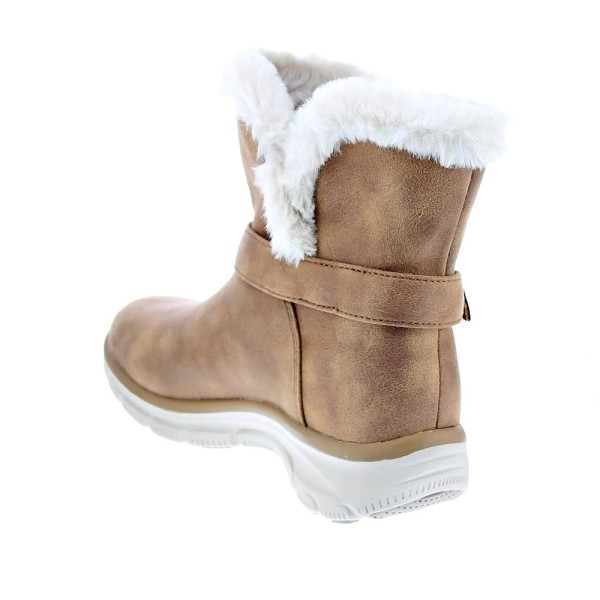 Botines Skechers zapatos Mujer modelo Slipins Easy Going Marrón 