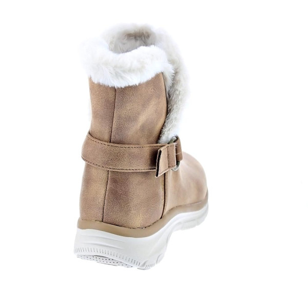 Botines Skechers zapatos Mujer modelo Slipins Easy Going Marrón 