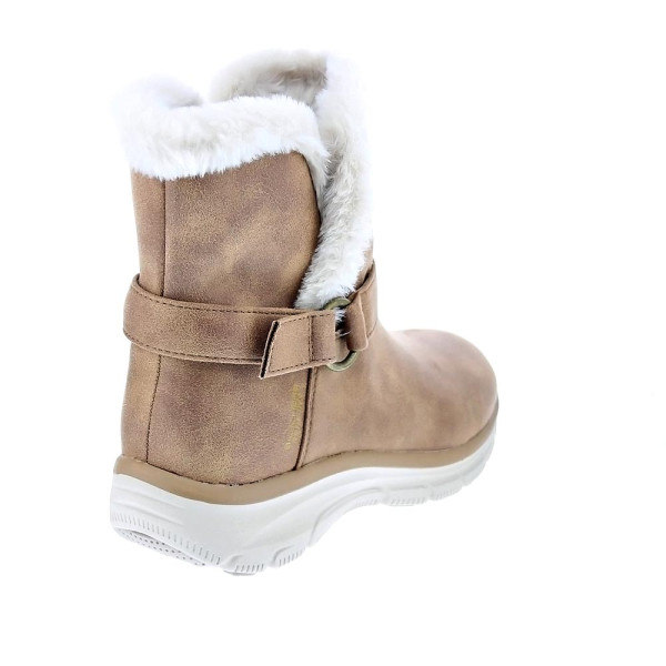 Botines Skechers zapatos Mujer modelo Slipins Easy Going Marrón 