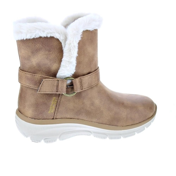 Botines Skechers zapatos Mujer modelo Slipins Easy Going Marrón 