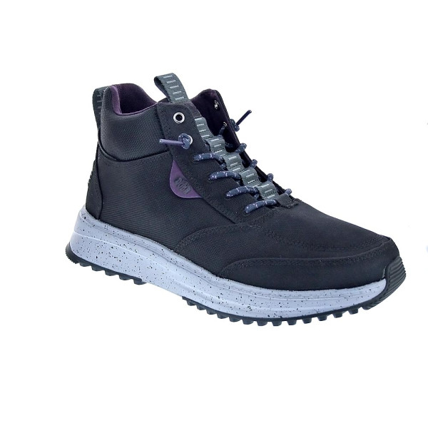 Zapatillas botas Hey Dude zapatos Hombre modelo Tahoe Negro Elástico