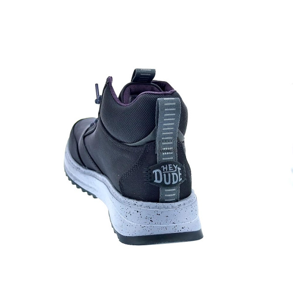 Zapatillas botas Hey Dude zapatos Hombre modelo Tahoe Negro Elástico