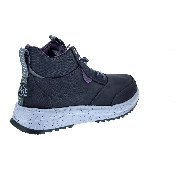 Zapatillas botas Hey Dude zapatos Hombre modelo Tahoe Negro Elástico