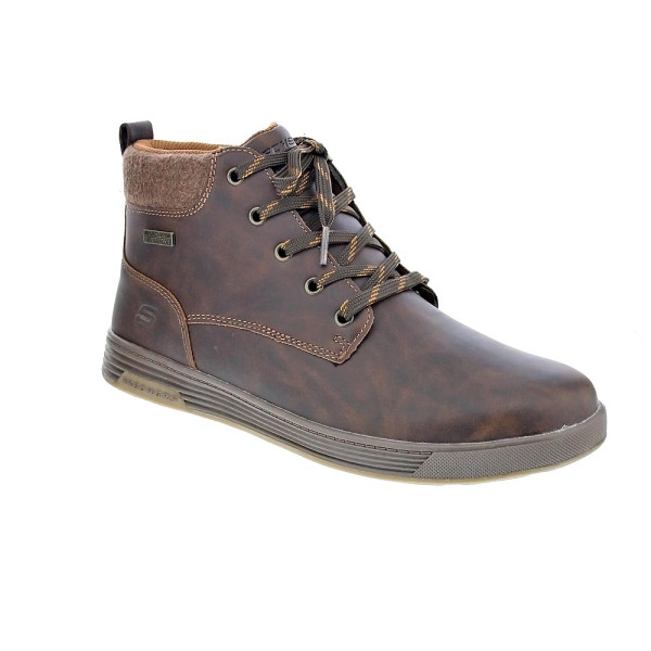 Botines Skechers zapatos Hombre modelo Cavell Isaac Marrón 