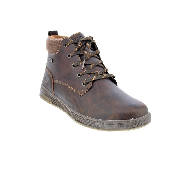 Botines Skechers zapatos Hombre modelo Cavell Isaac Marrón 