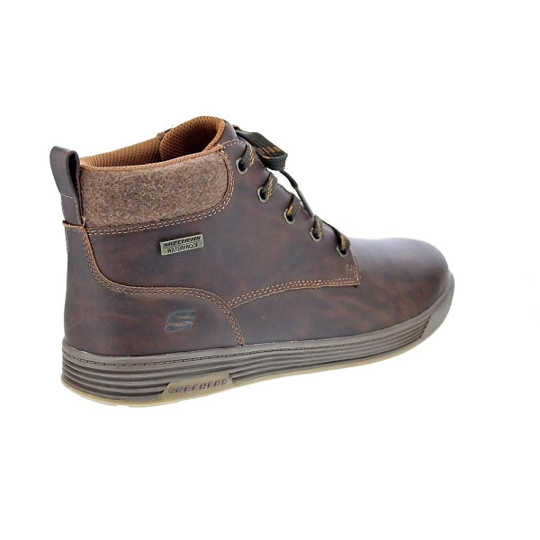 Botines Skechers zapatos Hombre modelo Cavell Isaac Marrón 