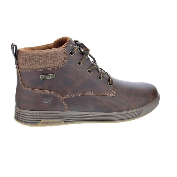 Botines Skechers zapatos Hombre modelo Cavell Isaac Marrón 