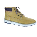 Botines Skechers zapatos Hombre modelo Garlan Deno Amarillo 
