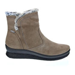 Botines Imac zapatos Mujer modelo 856669 Beige Cremallera