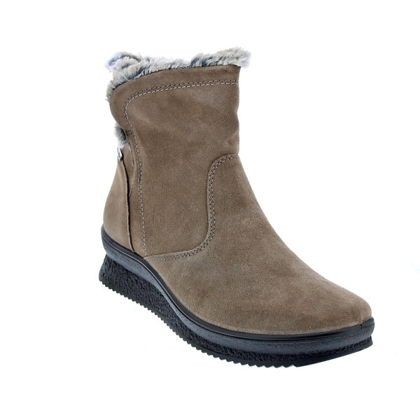 Botines Imac zapatos Mujer modelo 856669 Beige Cremallera