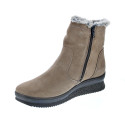 Botines Imac zapatos Mujer modelo 856669 Beige Cremallera
