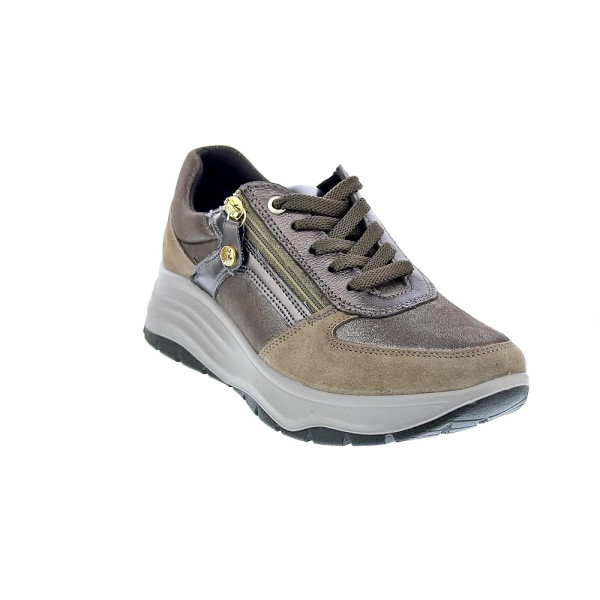 Zapatillas Imac zapatos Mujer modelo 856870 Beige Cordón