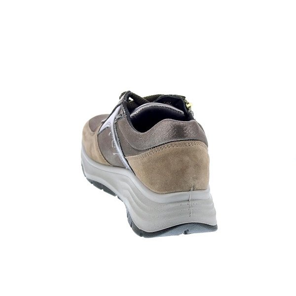 Zapatillas Imac zapatos Mujer modelo 856870 Beige Cordón