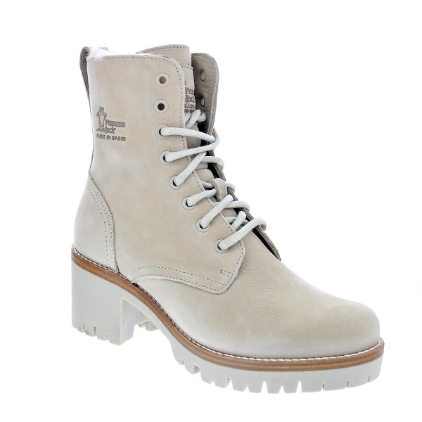 Botines Panama Jack zapatos Mujer modelo Padma B10 Blanco 