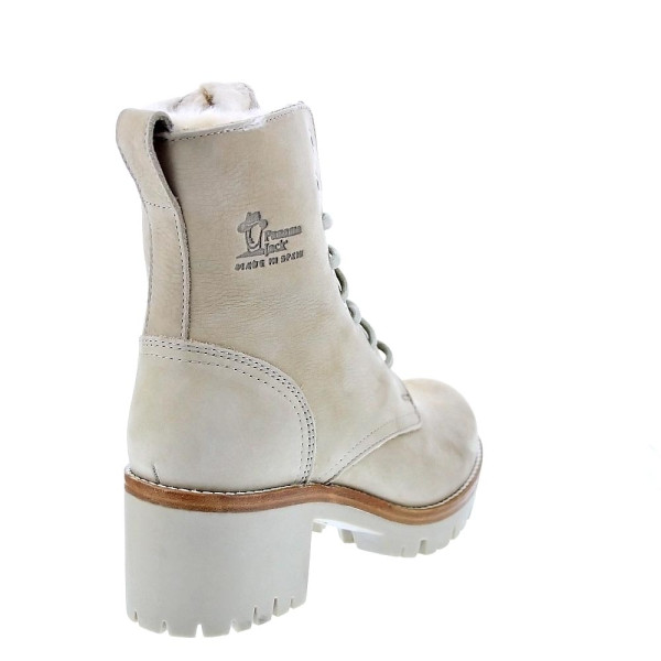 Botines Panama Jack zapatos Mujer modelo Padma B10 Blanco 