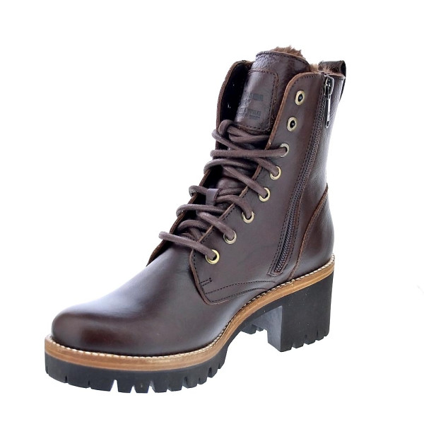 Botines Panama Jack zapatos Mujer modelo Padma B15 Marrón 