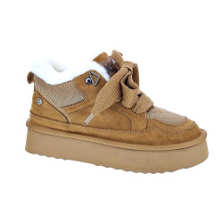 Botines Xti zapatos Mujer modelo 144338 Marrón  2