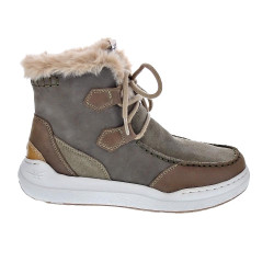 Botines Sunni Sabbi zapatos Mujer modelo Atlas Marrón Cordón