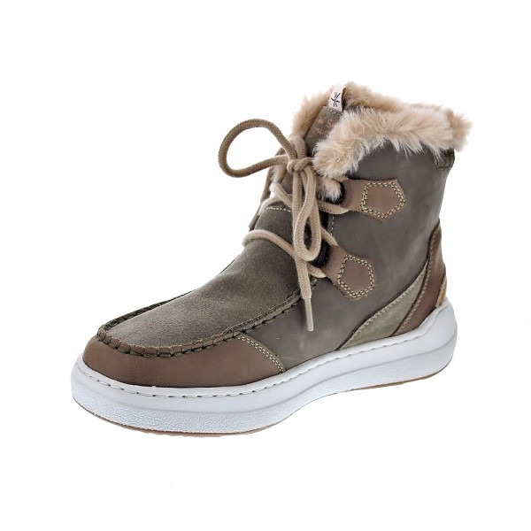 Botines Sunni Sabbi zapatos Mujer modelo Atlas Marrón Cordón