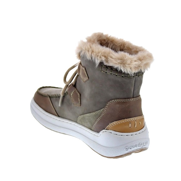 Botines Sunni Sabbi zapatos Mujer modelo Atlas Marrón Cordón