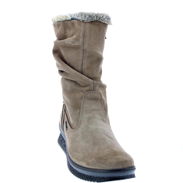 Botines Imac zapatos Mujer modelo 856709 Beige Cremallera