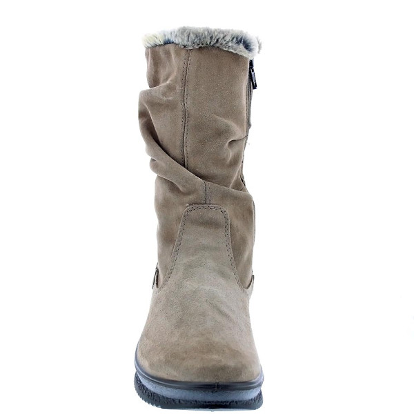 Botines Imac zapatos Mujer modelo 856709 Beige Cremallera