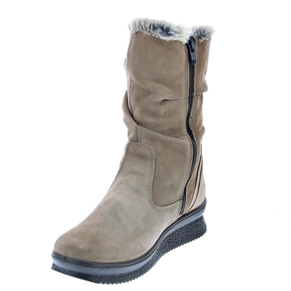 Botines Imac zapatos Mujer modelo 856709 Beige Cremallera