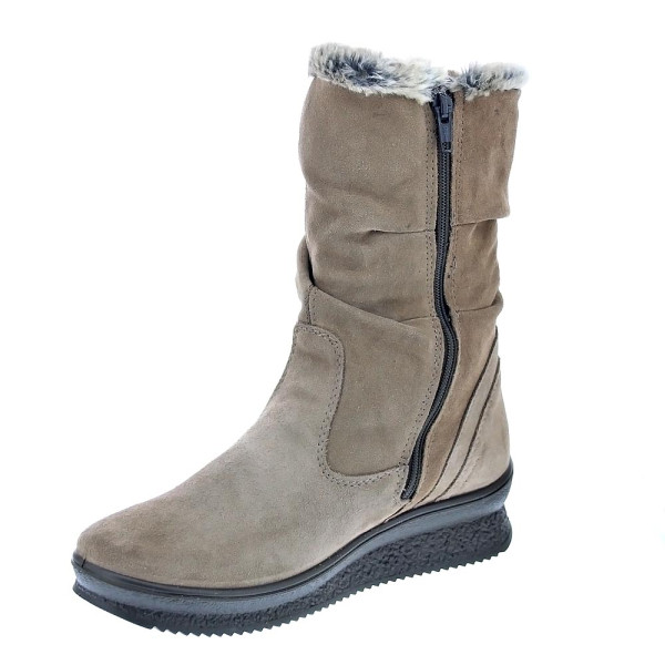 Botines Imac zapatos Mujer modelo 856709 Beige Cremallera