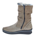 Botines Imac zapatos Mujer modelo 856709 Beige Cremallera