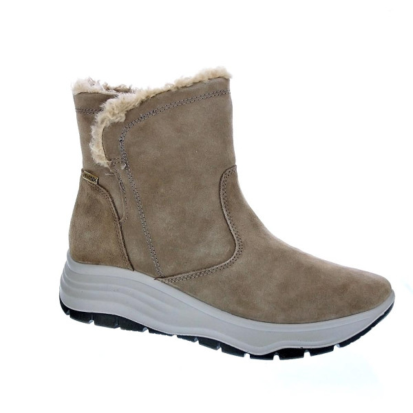 Botines Imac zapatos Mujer modelo 856897 Beige Cremallera