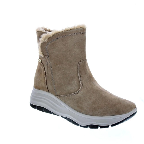 Botines Imac zapatos Mujer modelo 856897 Beige Cremallera