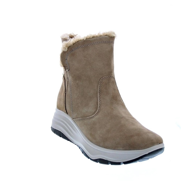 Botines Imac zapatos Mujer modelo 856897 Beige Cremallera