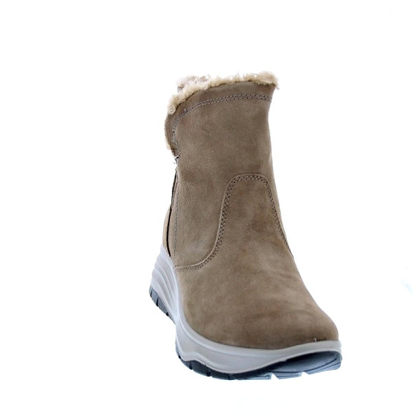 Botines Imac zapatos Mujer modelo 856897 Beige Cremallera
